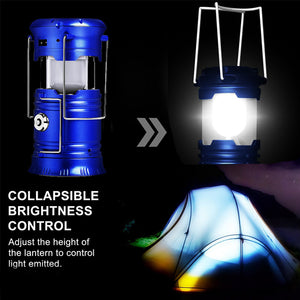Portable Flashlight Solar Camping Tent Light Lamp