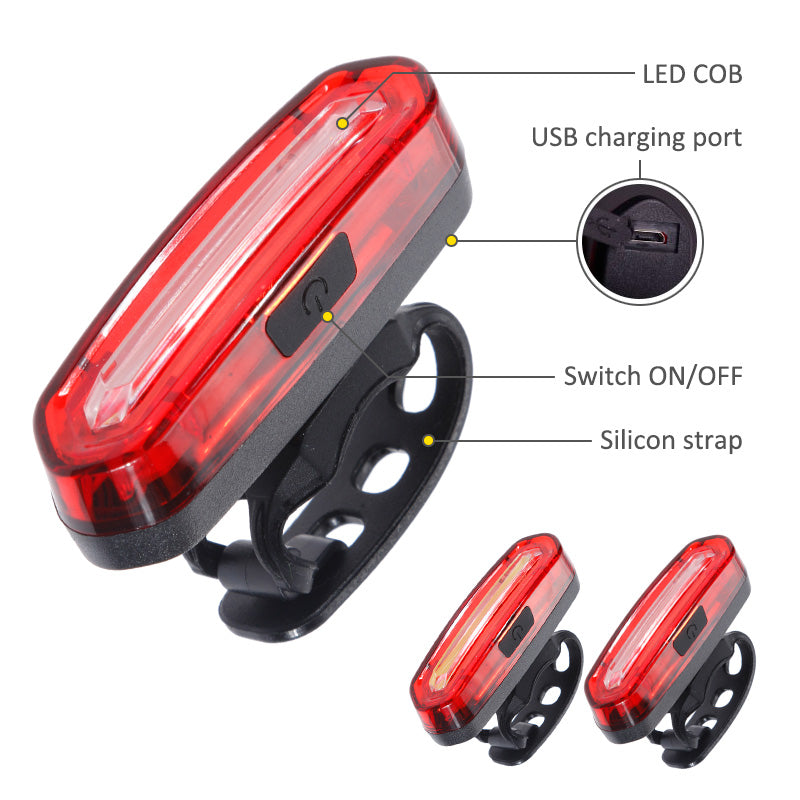 120 Lumens  USB Rechargeable Waterproof Light Four Options