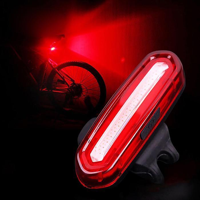 Bike light set 16000LM T6 LED Zoomable USB Rechargeable lamp + 120 Lumens  USB Rechargeable Taillight