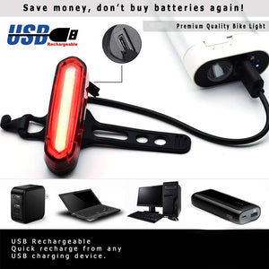 120 Lumens  USB Rechargeable Waterproof Light Four Options