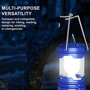 Portable Solar Charger Camping Lantern Lamp Light