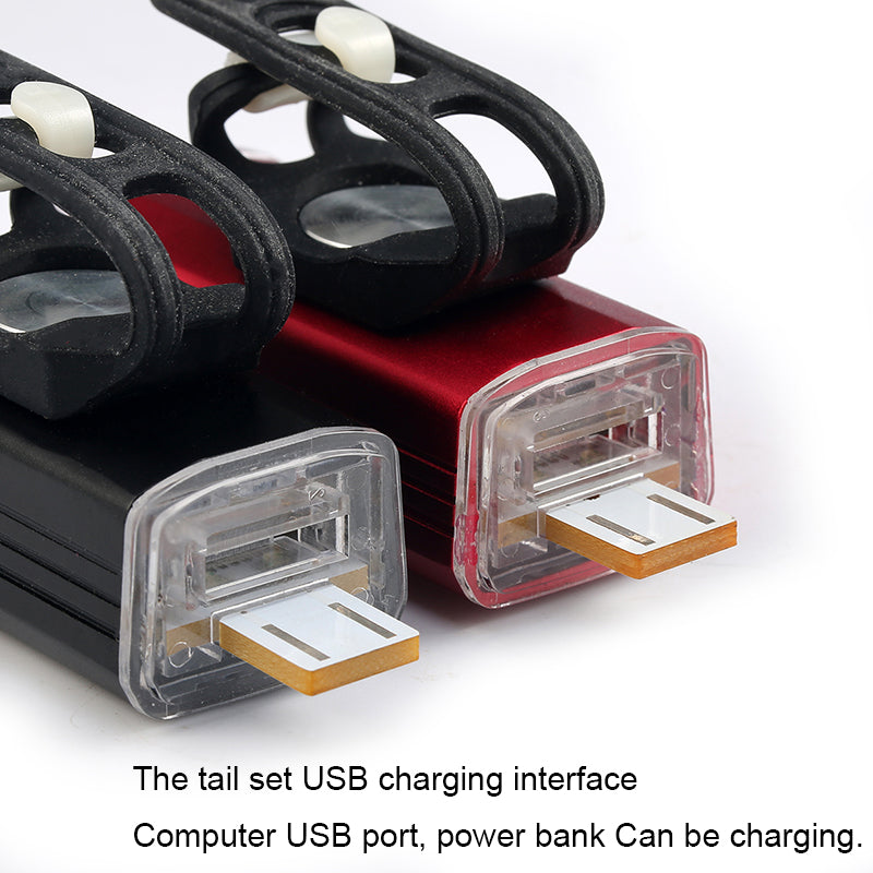 USB Rechargeable Built-in battery 12000 Lumen Bicycle Light